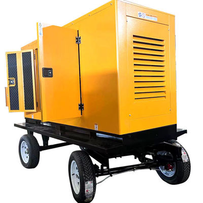 1500 giri al minuto Dongfeng Kangmingsi 100KVA Generatore silenzioso mobile con alternatore maratonico