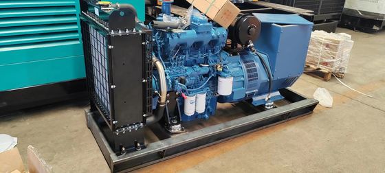Set di generatori diesel raffreddati ad acqua da 50 kW con certificazione ISO9001 e interruttore automatico