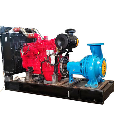 200KW Kangmingsi Water Pump Unit Diesel Generator Set con ISO9001 Sound Attenuated Enclosure e filtro dell'aria
