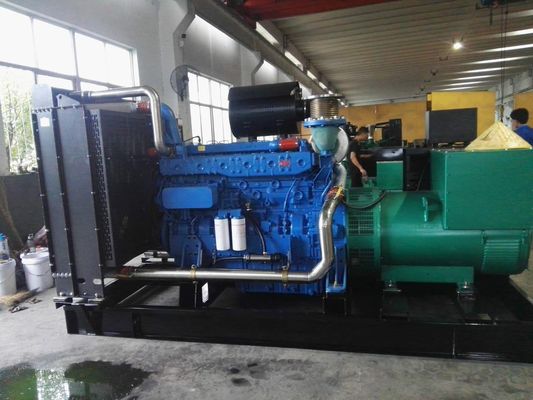 Fornitura di alimentazione di riserva 500 kW Guangxi Yuchai generatore diesel set per motore di rame puro
