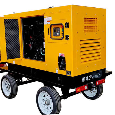 37.5KVA Generatore diesel a scatola silenziosa per rimorchio mobile per alimentazione di emergenza portatile