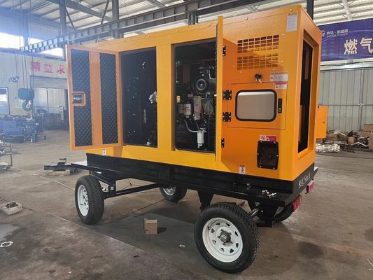 Generatore diesel per rimorchi mobili da 125 KVA con modulo di mare profondo e autoavvio