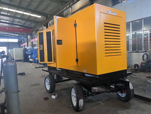 Generatore diesel per rimorchi mobili da 125 KVA con modulo di mare profondo e autoavvio