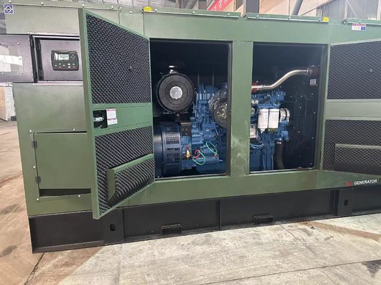 Guangxi Yuchai 375KVA Silent Speaker Generatore diesel con sistema di raffreddamento ad acqua