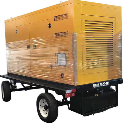 500KVA WEICHAI Mobile Car Silent Speaker Generator Set 400KW Backup Emergency Power Supply Sistema di avvio automatico