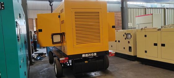 500KVA WEICHAI Mobile Car Silent Speaker Generator Set 400KW Backup Emergency Power Supply Sistema di avvio automatico