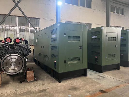 Guangxi Yuchai 375KVA Silent Speaker Generatore diesel con sistema di raffreddamento ad acqua