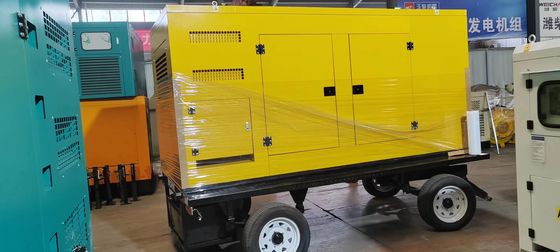 500KVA WEICHAI Mobile Car Silent Speaker Generator Set 400KW Backup Emergency Power Supply Sistema di avvio automatico