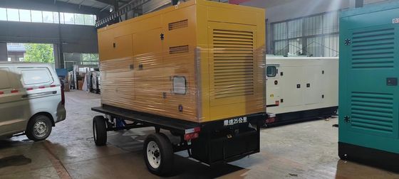 500KVA WEICHAI Mobile Car Silent Speaker Generator Set 400KW Backup Emergency Power Supply Sistema di avvio automatico