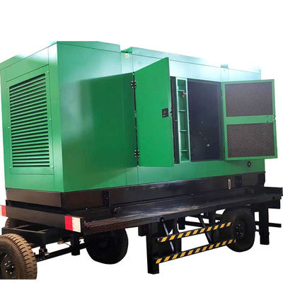 Silenzioso rimorchio mobile Weichai da 400 kW con certificazione ISO9001 e sistema di raffreddamento ad acqua