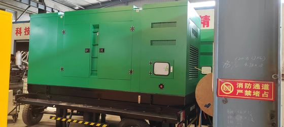 Silenzioso rimorchio mobile Weichai da 400 kW con certificazione ISO9001 e sistema di raffreddamento ad acqua