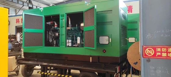 Silenzioso rimorchio mobile Weichai da 400 kW con certificazione ISO9001 e sistema di raffreddamento ad acqua