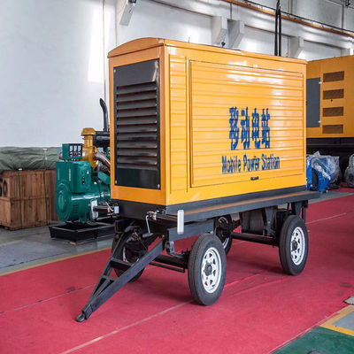 Generatore diesel portatile Weichai da 100 kW con filtro d'aria e camera insonorizzata