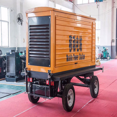 Generatore diesel portatile Weichai da 100 kW con filtro d'aria e camera insonorizzata