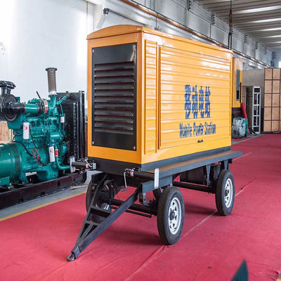 Generatore diesel portatile Weichai da 100 kW con filtro d'aria e camera insonorizzata