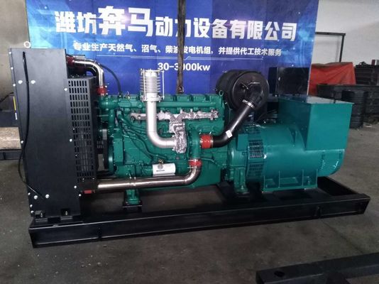 200 kW Weichai Industrial Power Diesel Generator Set con sistema di raffreddamento ad acqua e Autom