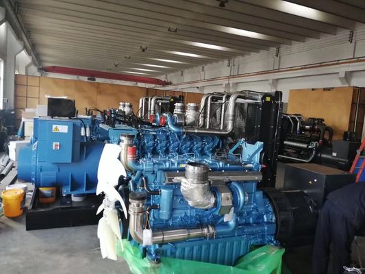 Set di generatore diesel da 700 kW Weichai Boduan per l'alimentazione di emergenza di backup della comunità