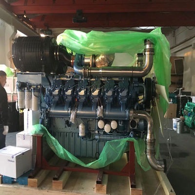 Set di generatore diesel da 700 kW Weichai Boduan per l'alimentazione di emergenza di backup della comunità