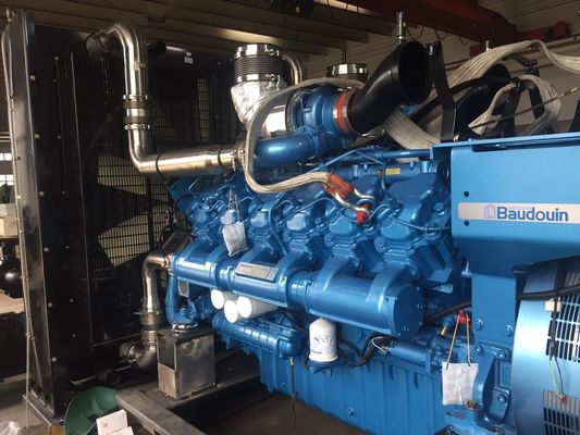 Supporto di emergenza per grandi scuole Set di generatore diesel Weichai Boduan da 1000 kW