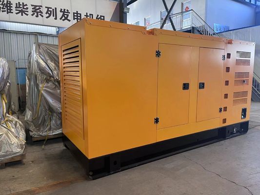 Sistema di raffreddamento ad acqua Generatore diesel Yuchai da 300 kW per potenza di riserva Silent Box