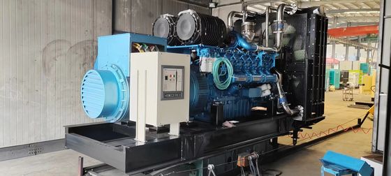 400V 1250KVA Weichai Diesel Generator Set 1000KW Grandi apparecchi di alimentazione con motore a iniezione di direzione