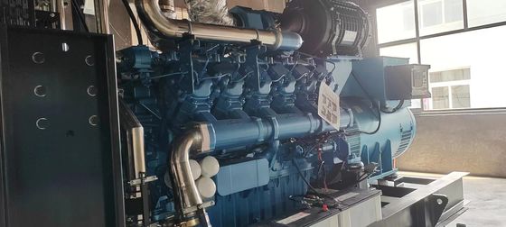400V 1250KVA Weichai Diesel Generator Set 1000KW Grandi apparecchi di alimentazione con motore a iniezione di direzione