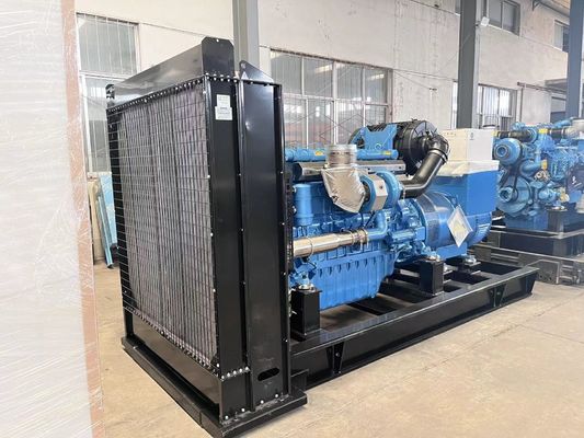 Altoparlante silenzioso 50HZ per Weichai Generatore diesel 500KW Set con sistema di raffreddamento ad acqua