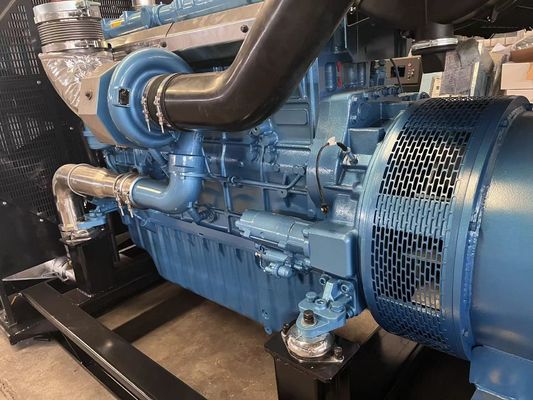 Altoparlante silenzioso 50HZ per Weichai Generatore diesel 500KW Set con sistema di raffreddamento ad acqua